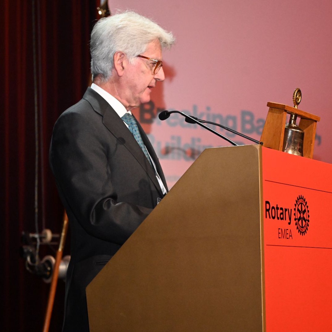 RotaryItalia's tweet photo. Il #FusionSummit di Bruxelles (https://t.co/6moGnyQJcR) ha riunito 1.500+ soci del #Rotary da Europa, Africa e Medio Oriente. Durante la sessione su PolioPlus i leader mondiali nel campo della salute e del @Rotary hanno riflettuto sui progressi e sulle sfide future per #EndPolio. https://t.co/dnsOd7FwO2