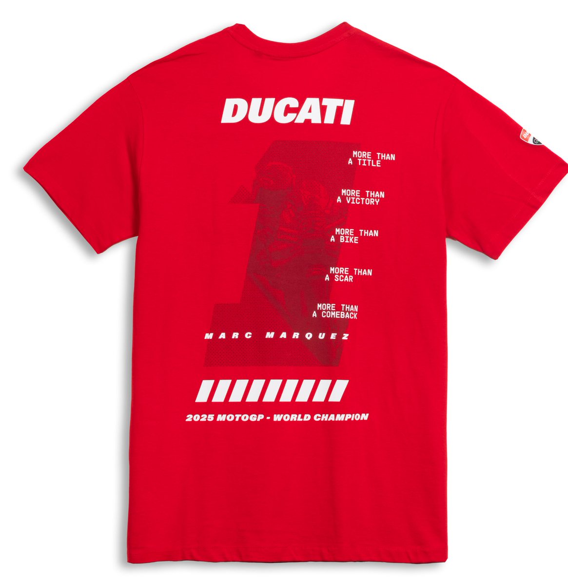 マルケス記念tシャツ 新品　XL 圧倒的なパフォーマンスで2025年モトGPクラスチャンピオンを獲得した