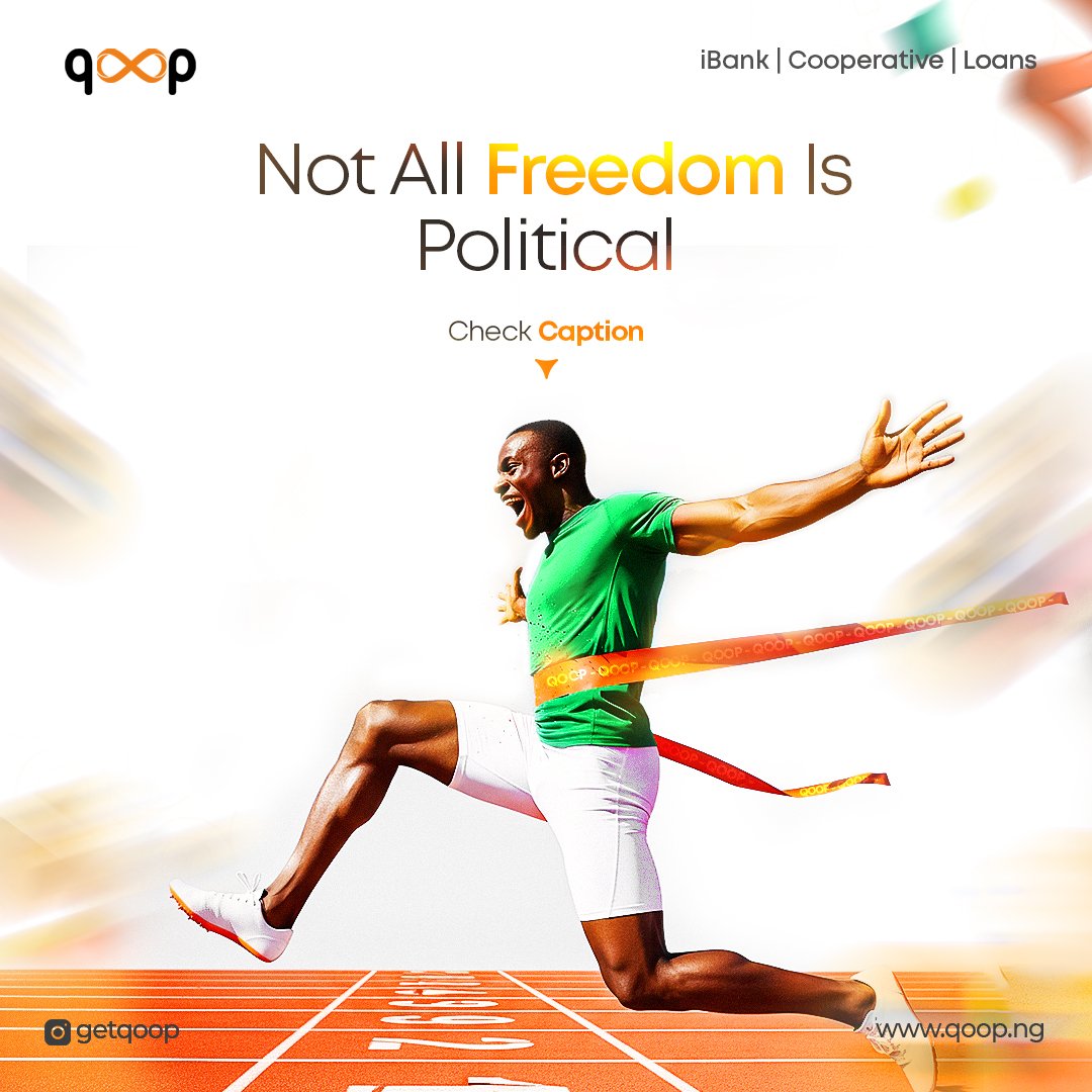 getqoop's tweet image. Use QOOP to break free from money mess, start with simple savings or a small group plan because, freedom feels better with financial peace.
Happy Independence 🇳🇬 @65
#FinancialFreedom #IndependenceDay #QOOPMoves #FreedomWallet #SmartStart