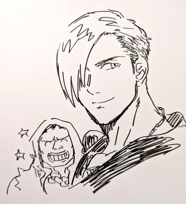 一発書きだとこんなもんやね…😇 