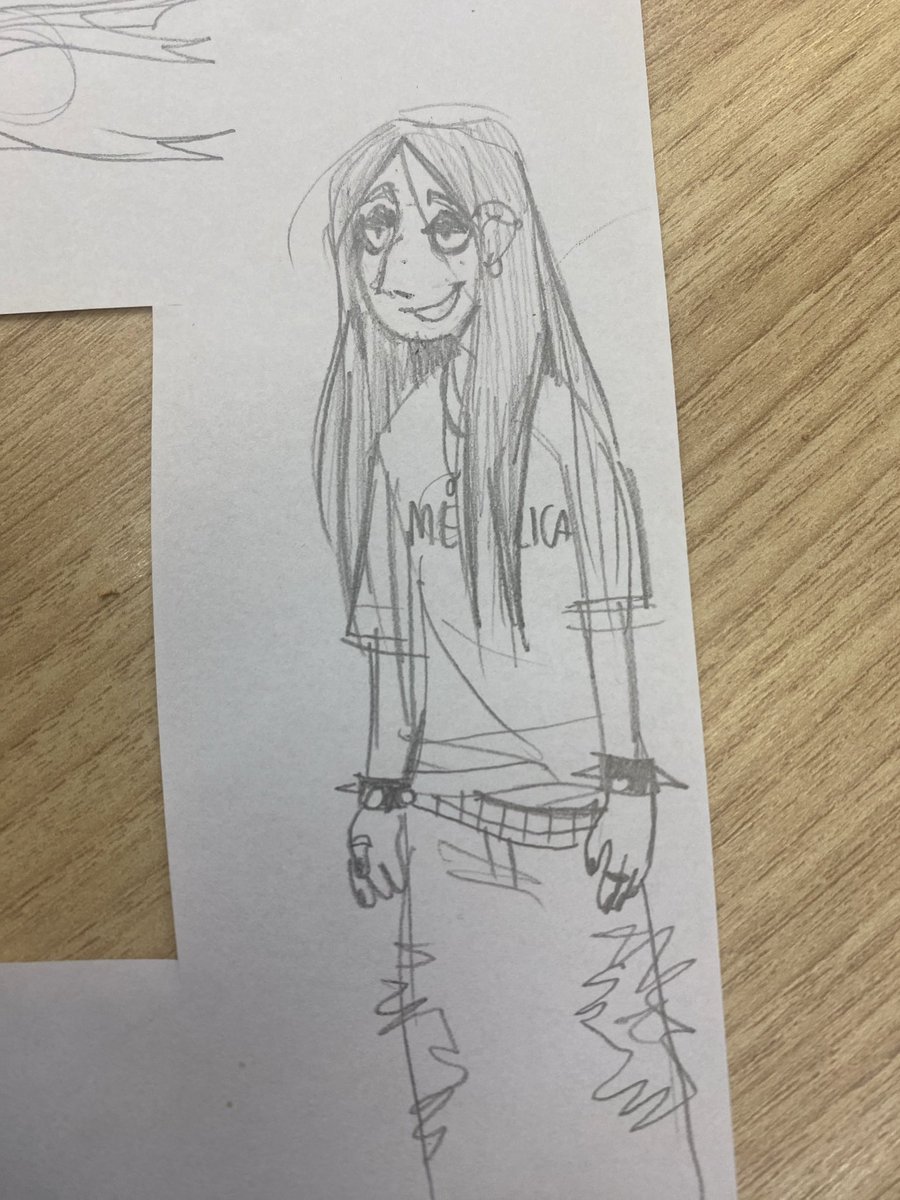 doodles ive done in my shift