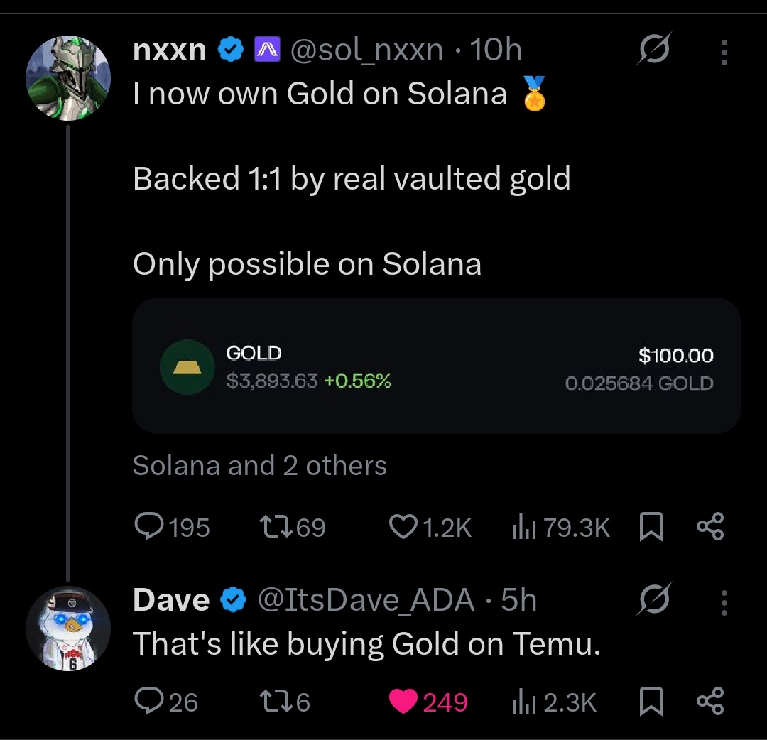 Solana tweet of the day award 🏆