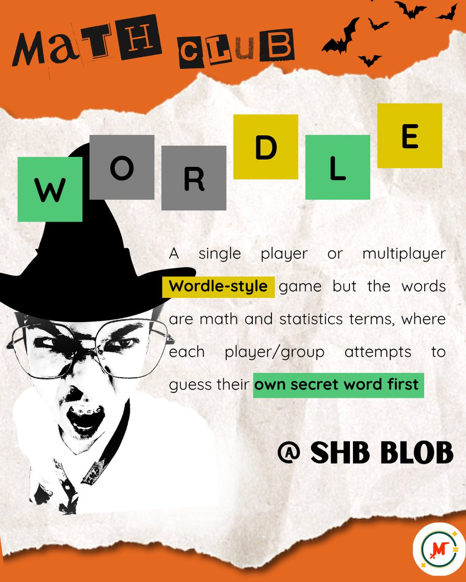 pisaymathclub's tweet image. 🔡✨ May alam ka bang Math &amp;amp; Stat words?
Do you know what these colors mean? 🟢🟡⚫
Guess the secret word in just 5 tries… or lose your chance 👀

📍 SHB Back Lobby (BLOB)

Follow us for more updates! 
#STATWordle #MathClub #NSM2025