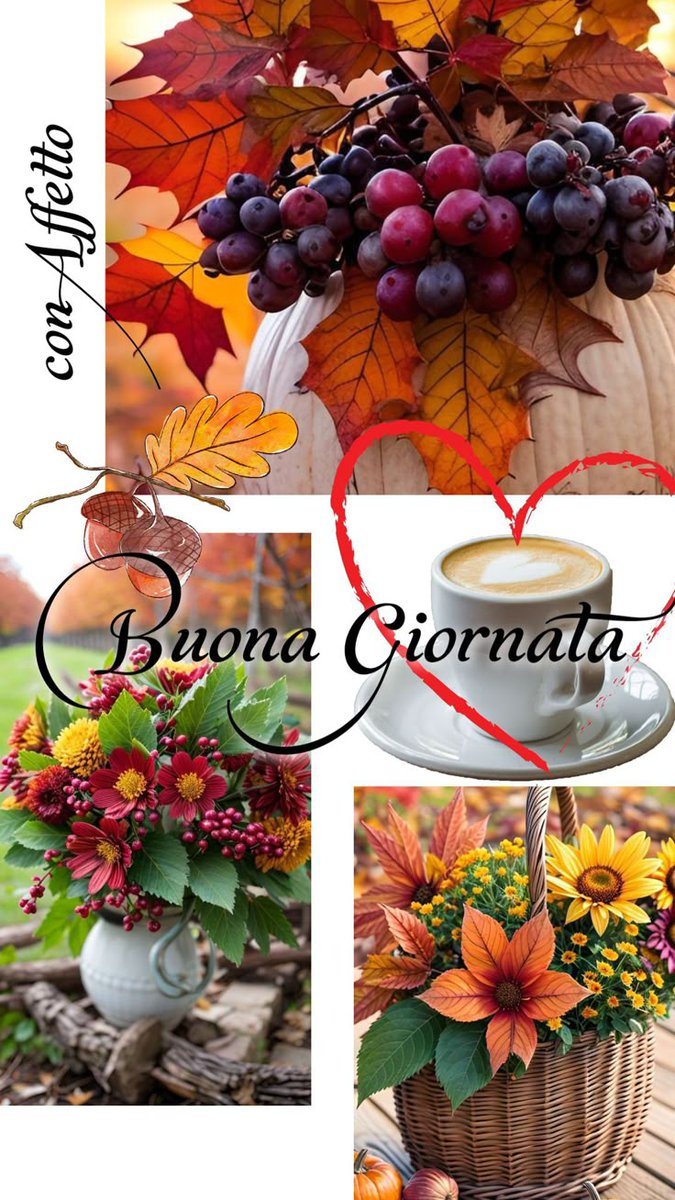 Buongiorno 🍂🍇