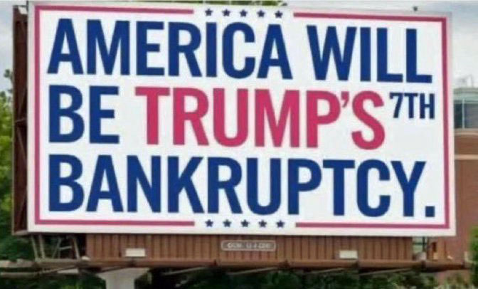 RisqueJailCpt's tweet photo. @ReallyAmerican1 Dont worry, Trump is working on it and he has so much experience at it...its like he has done this before. https://t.co/Z96FwMfoDD