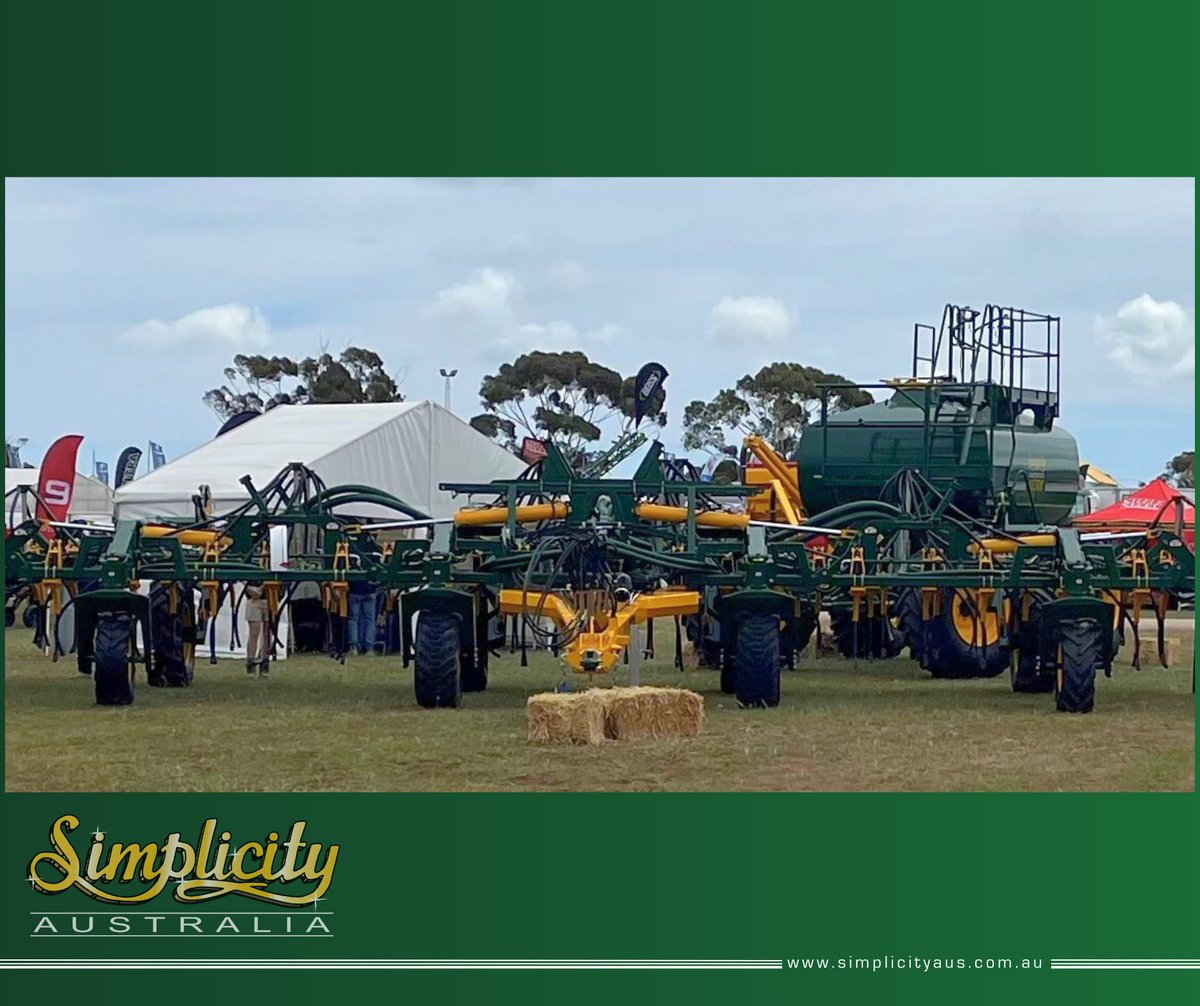 Day two of the Yorke Peninsula Field day SA is in full swing – see you there! 😎