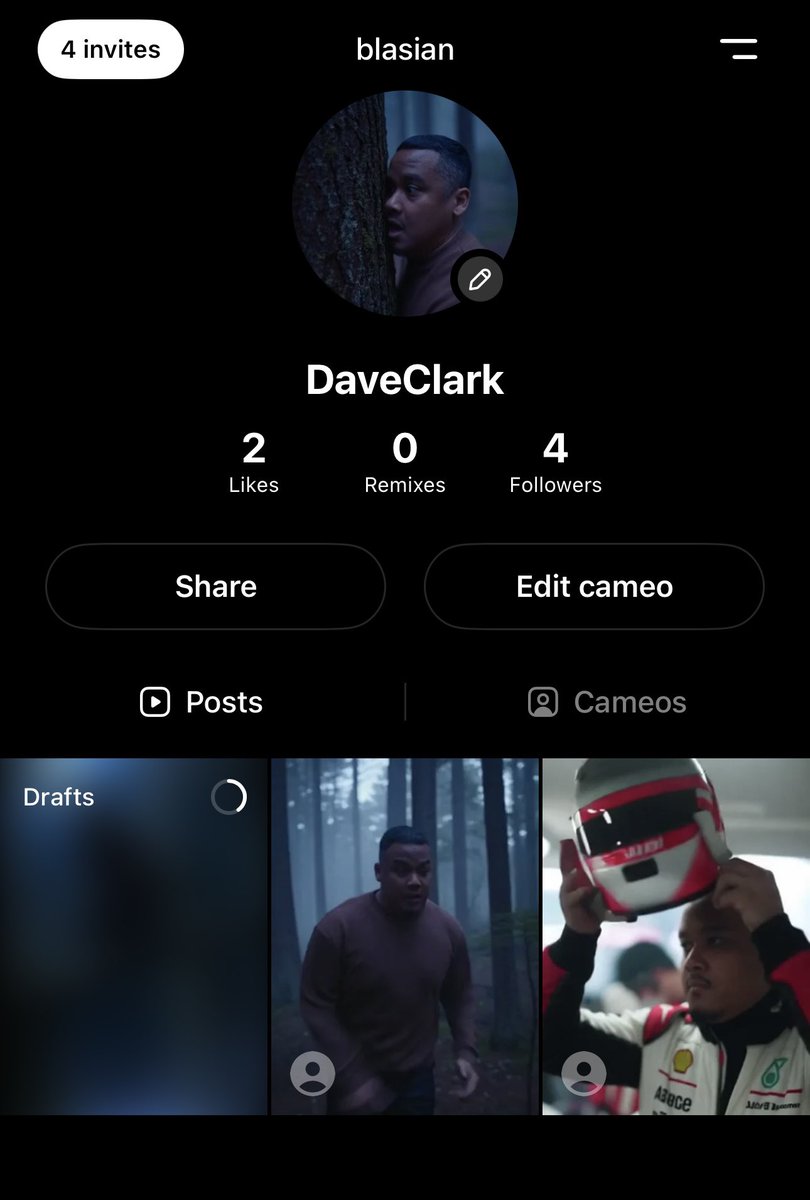Errybody follow me and I’ll follow back on Sora 2 app. Looking bleak. 

Like 4 like. Follow 4 follow. 😂