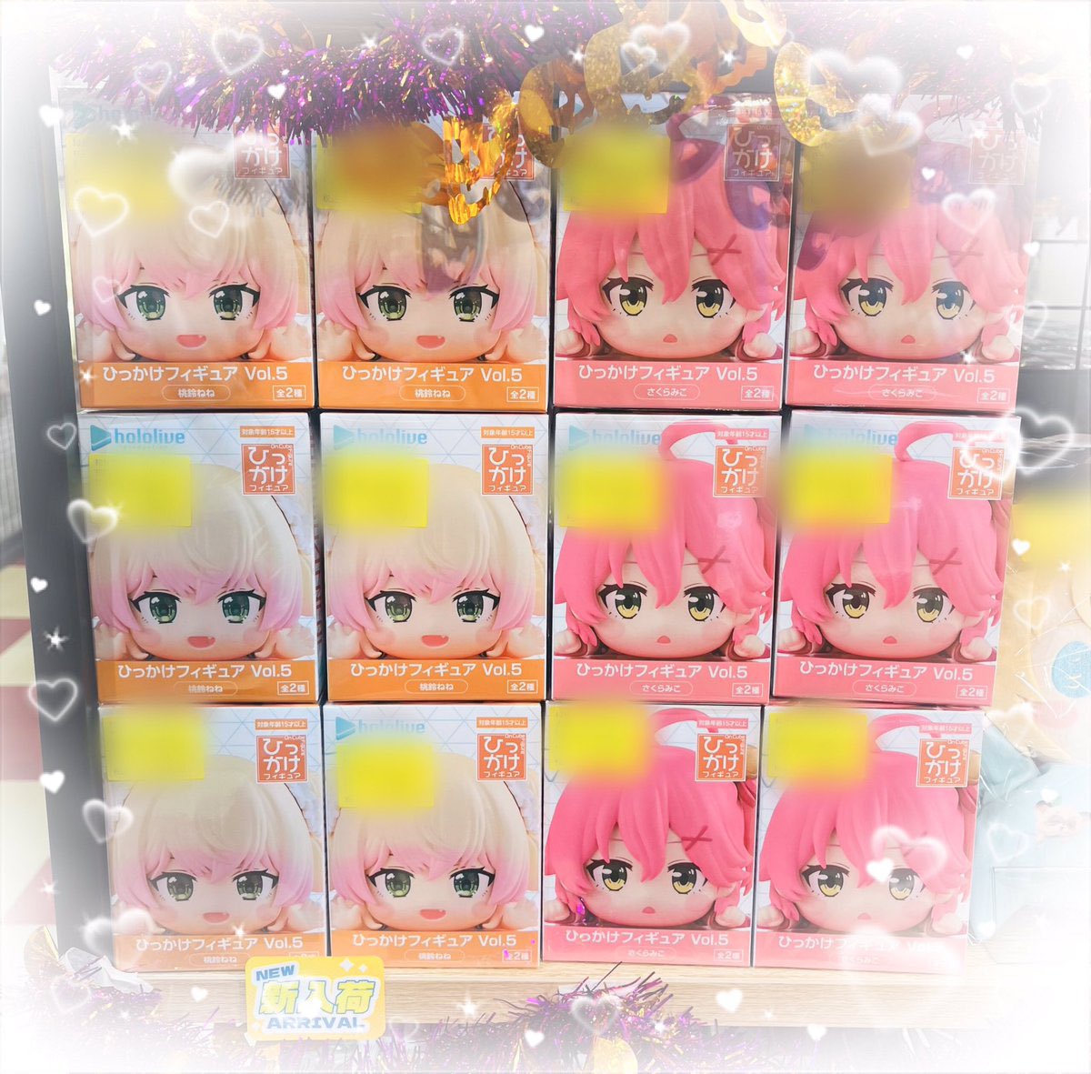 ホロライブ ひっかけフィギュア　2種×5セット　まとめ売り ホロライブ ひっかけフィギュア 2種×5セット まとめ売り 匿名配送