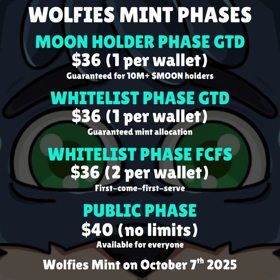MrKhan10717's tweet photo. @wolfswapdotapp announced mint phases for @wolfswapwolfies 
You can win WL by participating in Game Nights and interacting with the pack. 
I snag WL spot from Game Night battle ground hosted by sir @Rigsnah84 using @flipsuitexyz . 
Keep an eye on @BlackMoonCRO  NFTs mint too..! https://t.co/XOTdqkNys6