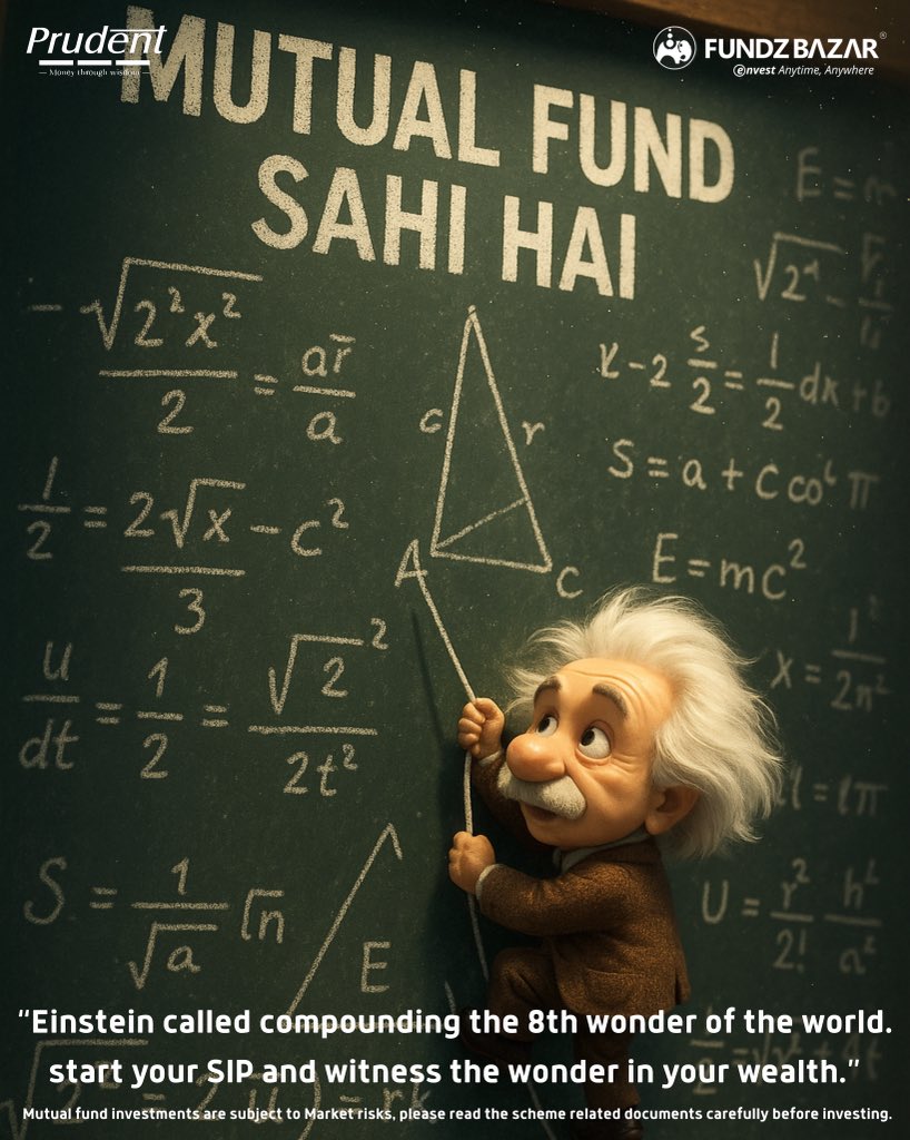 gearupyourskill's tweet photo. 📢 Did you know?
Einstein called compounding the 8th wonder of the world.
✨ Start your SIP today and see your wealth grow like magic!

#SIPSahiHai #MutualFundSahiHai #WealthGoals https://t.co/hsXFpiE1kL