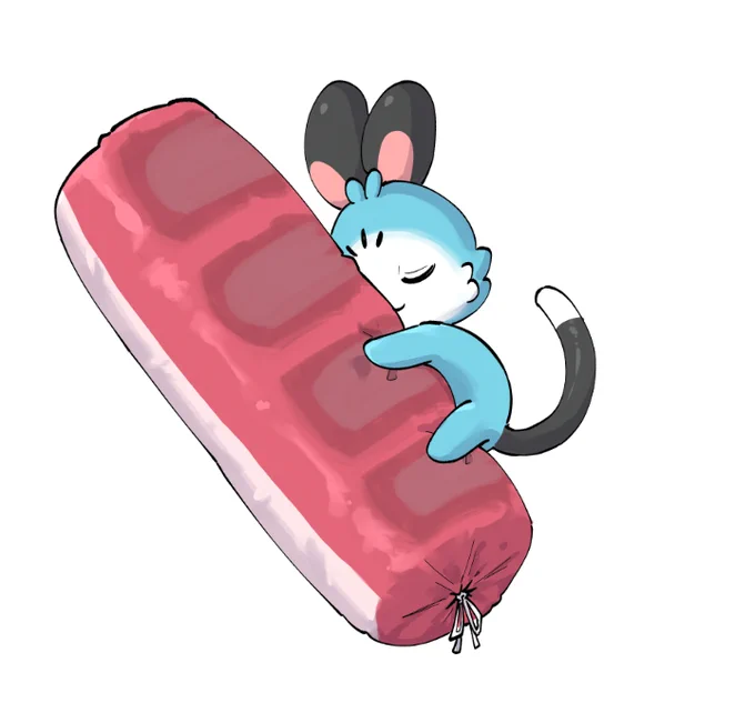 Raora should release a pillow of her tail