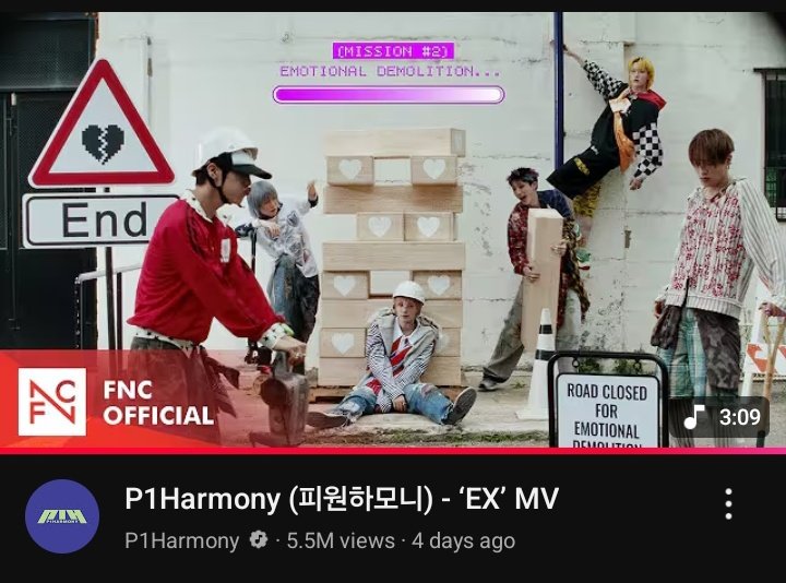 ynkiho's tweet photo. "P1Harmony's EX just broke a 90-day streak at #1 in k-pop daily chart"

"P1Harmony's EX mv at 5m and counting"

"#P1Harmony reaching 1.5m listeners on spotify"

"P1Harmony's english album is projected to debut on billboard 200 chart at #8 with 39k units"

WE ARE UP @P1H_official https://t.co/Y14MMng7dw