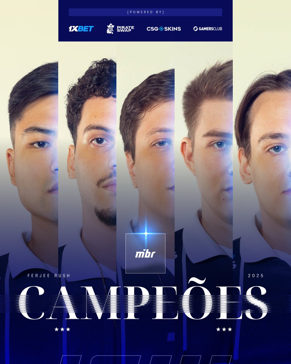 SOMOS CAMPEÕES DO FEERJE RUSH 2025! 🏆

Reverse Sweep aplicado. 0x2 🔄 3x2

<a href="/insani/">mibr insani</a> | <a href="/brnz4n/">brnz4n</a> | <a href="/exitfps/">MIBR exit</a> | <a href="/Qikert/">Alexey Golubev</a> | <a href="/MIBR_kl1m/">kl1m</a> | <a href="/jntCS2/">Jhonatan Silva</a> | <a href="/texxascs/">MIBR texxas</a>