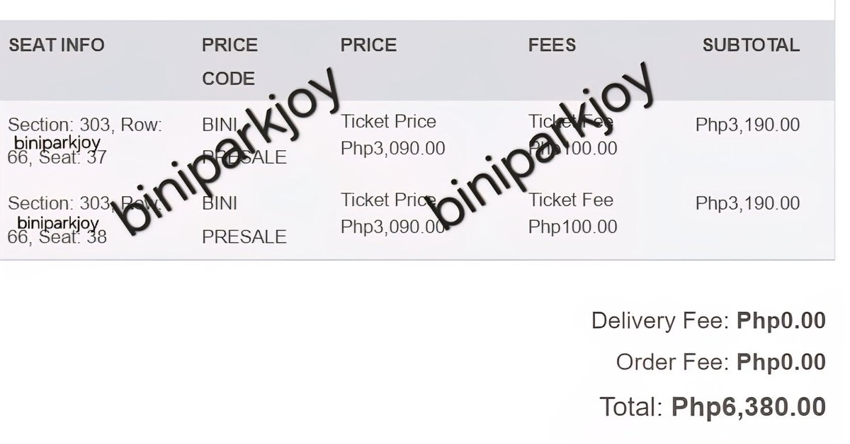 biniparkjoy's tweet photo. WTS/LFB
BINIFIED (SAME PRICE)
(2) TWO UBA 303
(Can transfer sa e-tix account. Payment via bank transfer/e-wallet. DM me. Thanks.)
rfs: got our preferred tix https://t.co/S2r2kTjbP2