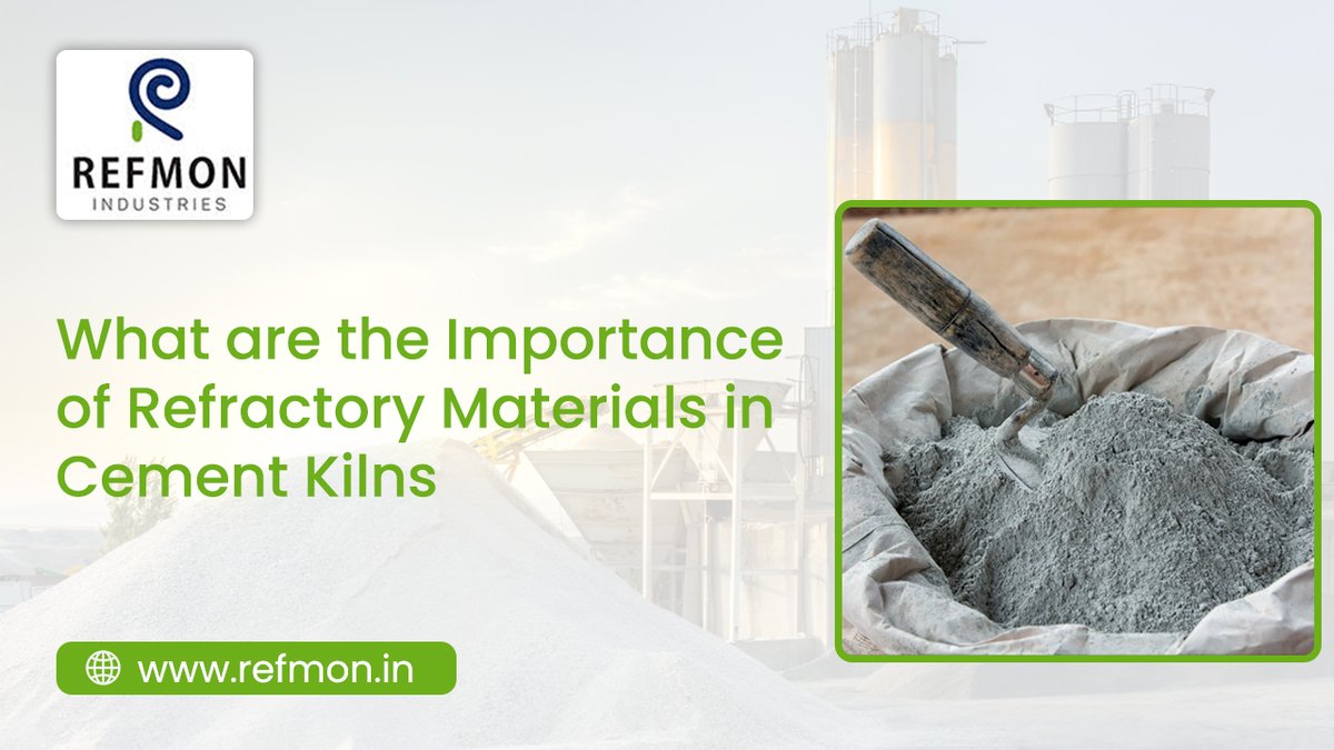 refmonin's tweet image. What are the Importance of Refractory Materials in Cement Kilns?
.
Read More: refractorymeterial.wordpress.com/2025/09/27/wha…

#refractorymaterial #typesofrefractorymaterials #refractorymanufacturersinindia