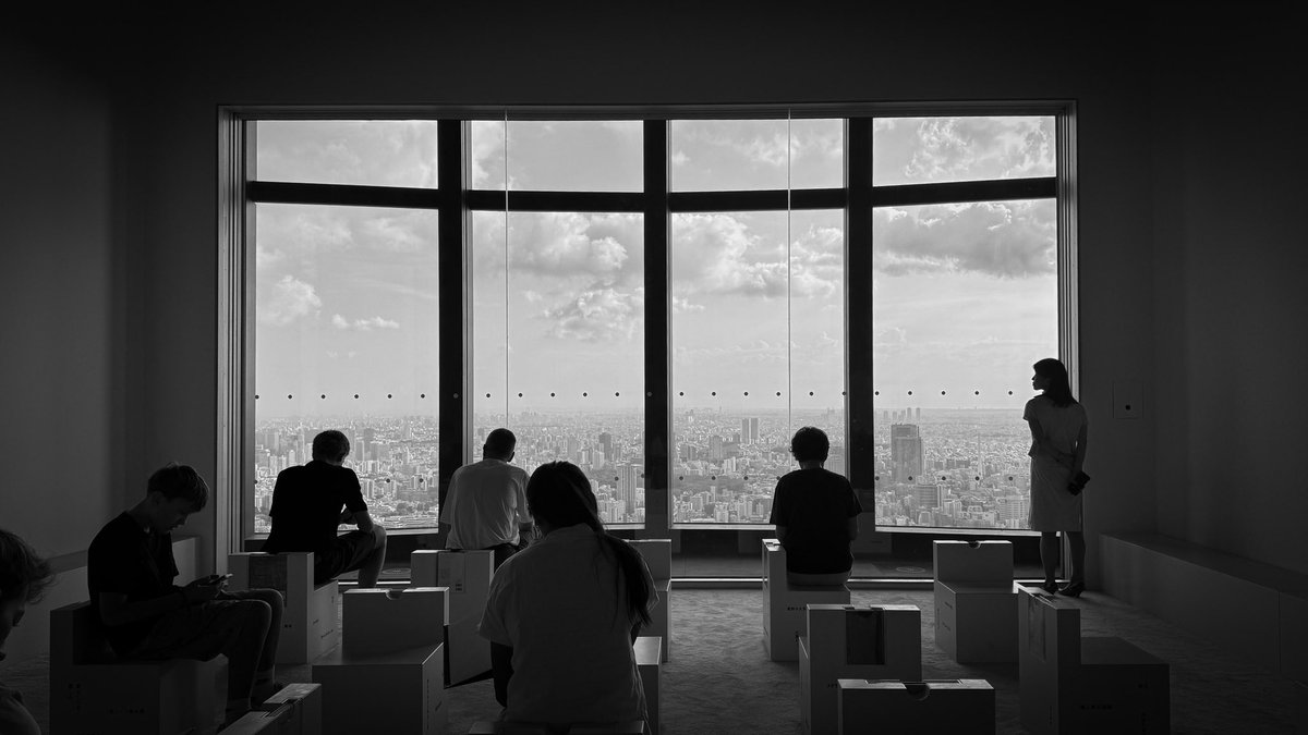 watari1974's tweet photo. Roppongi Hills Museum / Observatory https://t.co/wAShGRgvpu