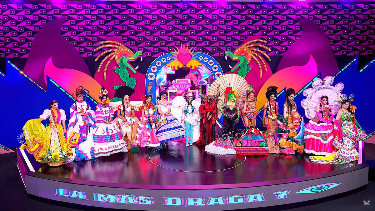 No hay duda, QUE PINCHE TALENTO HERMOSO HAY EN MEXICO! 

#LMD7 #LaMasDraga7