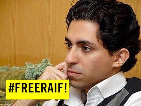 OmNico72's tweet photo. Majesty @KingSalman please end travel ban to @raif_badawi NOW! #FreeRaif  #HumanRights @KSAMOFA @MojKsa @AdelAljubeir @MOISaudiArabia #FreeRaif
#LiftRaifTravelBan
#LetRaifFly https://t.co/hxbRVx93R2