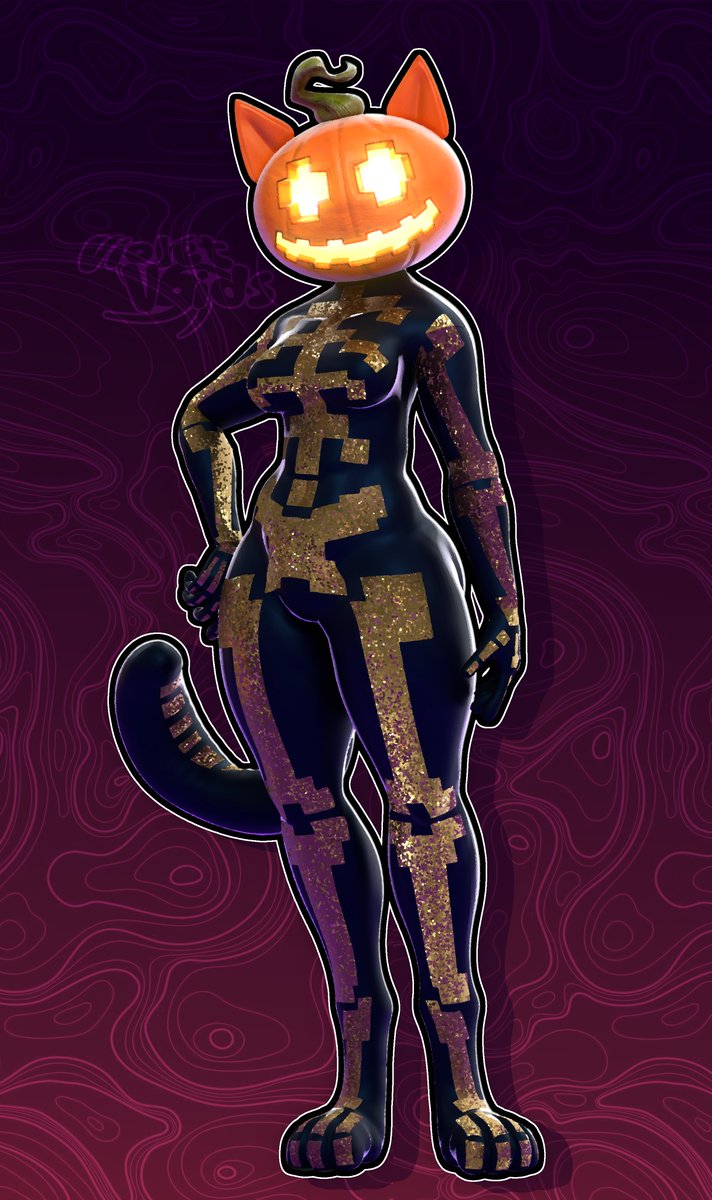 that one pumpkin cat from fortnite