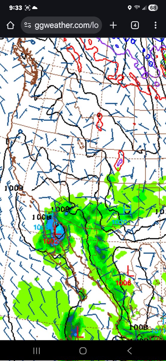 SoCalweathernet's tweet photo. Some interesting stuff happening on some long range computers tonight with some showing our unusually warm waters and incoming troughs of low pressure potentially bringing a full blow tropical storm or Hurricane somewhere between SoCal and Arizona next weekend. Of course chances are slim for that but given the pattern we've been in all of September which has pulled tropical systems from Mexico into our region it bares close watching. If a major hurricane manages to form and move through Baja and over the unusually warm waters would help keep it together longer then usual. With such unusual climate conditions across the pacific I feel chances are higher then normal that we will eventually at some point see an unusual weather system as well, and I think computers will struggle a lot more then usual all month even with short range forecast due to limited climatology data to compute. Any weather outlooks outside 10 days are unreliable and change daily. 

The GFS also shows the 1st deep Alaskan trough of season bringing significant rain and mountain snow around the 15th. Of course that is weather fantasy land and will likely change. Overall we've been an unusually long period of cooler and wetter then normal weather with no signs of it changing, further adding to my confidence that we may see a wetter and colder then usual October/official beginning of our wet season.

#CAwx #Rain #LosAngeles #SanDiego #Fallwx #Snow