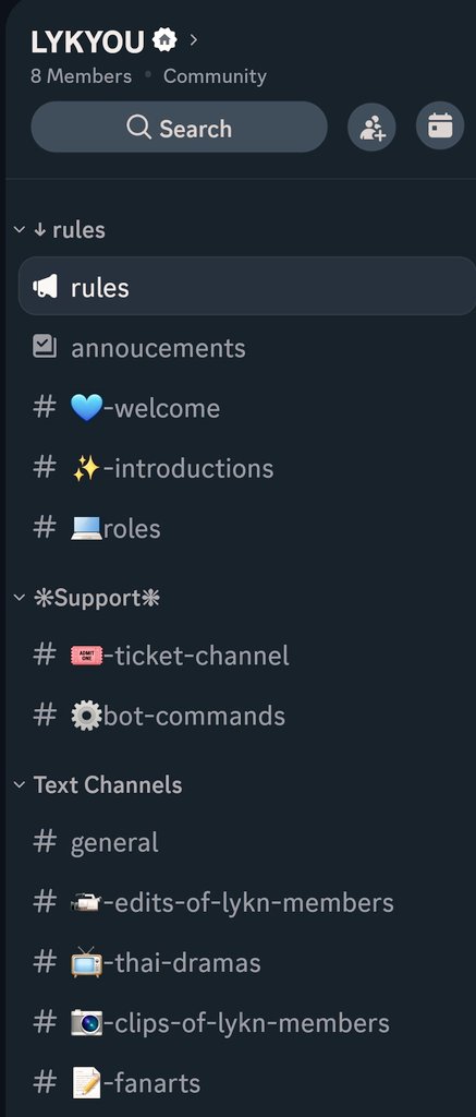 ynkaei's tweet photo. 𝜗𝜚 ࣪˖ ִ𐙚 Want to make more lykyou friends online? Then join the first ever fan based lykn discord server! 
•A welcoming, safe, and friendly space for everyone
•and more 
The link is in the comments! ˗ˏˋ ♡ ˎˊ˗𐙚˙⋆.˚ ᡣ𐭩
#LYKN #DiscordServer #nnut #hongshihoshi #legolykn https://t.co/V4Jpaeiv3v
