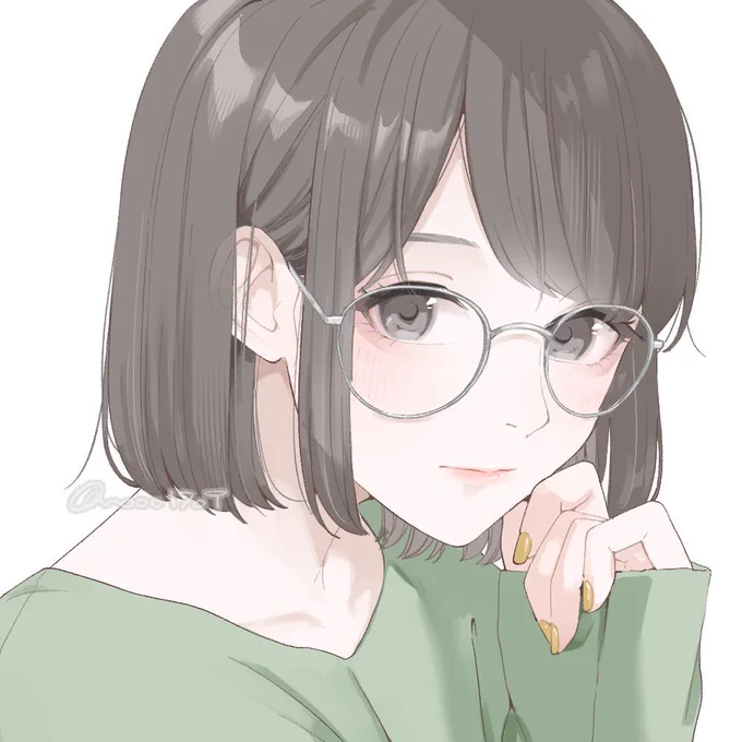 めがね好きです #めがねの日 #イラスト