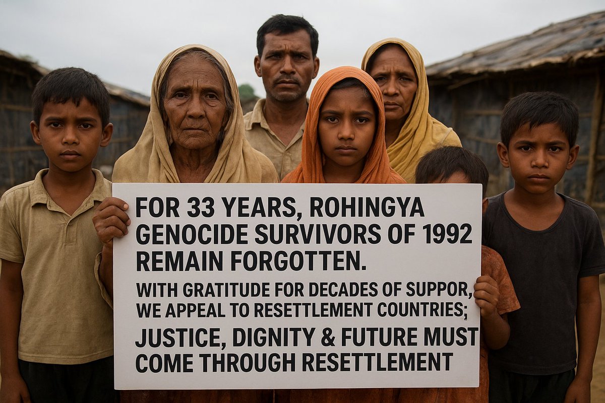 RRANforRohingya's tweet photo. Since 1992. Generations in Cox's Bazar have endured unspeakable hardship. Our plight is protracted, yet solutions remain elusive. At #UNGA, we watch, hoping the world will finally move beyond speeches and deliver the sustainable solutions we have awaited for decades.#SolutionsNow https://t.co/sp9J2txXtd