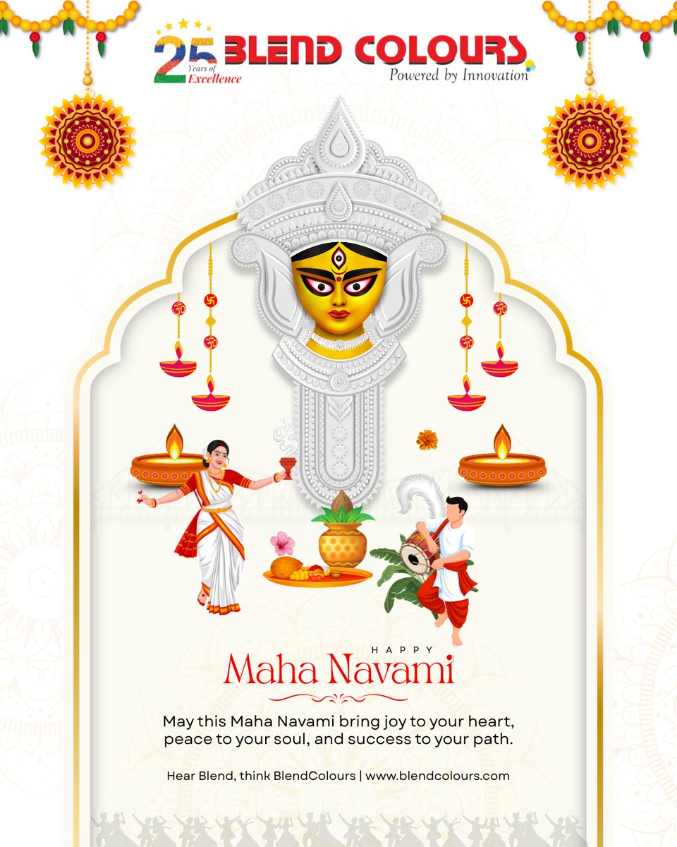 blend_conscious's tweet image. Happy Maha Navami
May this Maha Navami bring joy to your heart, peace to your soul, and success to your path.

Hear #Blend, Think #Blendcolours #Masterbatch
#plasticsfuture #Aplasticsdditive #Plasticsworld #blendcolours #coloursmasterbatches #mahanavami2025 #mahanavami