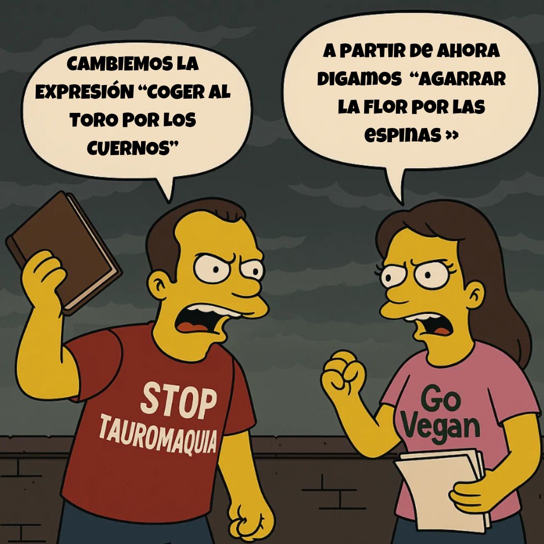 🚨Los animalistas piden "eliminar expresiones del lenguaje que trivializan el sufrimiento animal" y comparan este tipo de frases hechas con "el lenguaje racista u homofóbico"

Por ejemplo, la frase "matar dos pájaros de un tiro" pasaría a "alimentar dos pájaros con un panecillo"