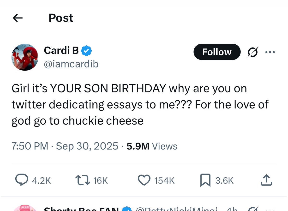 Dani_Minajlover's tweet image. Cardi b started talking about kids first… Nicki spoke on her being pregnant with bv & hpv NEVER mentioned kulture or wave specifically. Cardi started w the “YOUR SON” comment things went left after that.
Proof down below⬇️⬇️⬇️⬇️
