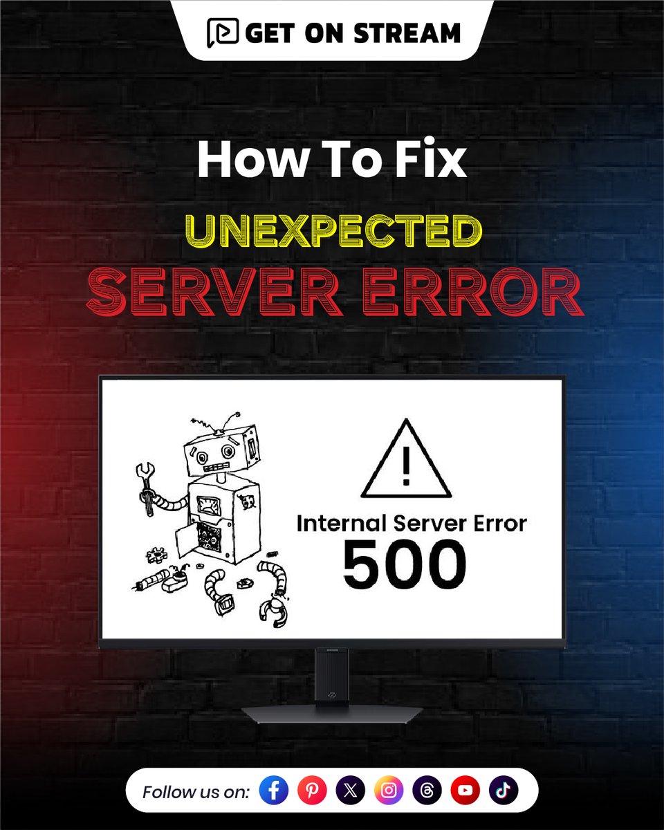 get_on_stream's tweet image. Fix the Overwatch 2 ‘Unexpected Server Error’ fast with these simple, proven solutions.
Click to shop now:
getonstream.com/shop/
For more info visit our website:
getonstream.com/overwatch-2-ho…
#Overwatch2 #ServerError #GamingFix #BlizzardGames  #Troubleshooting #getonstream