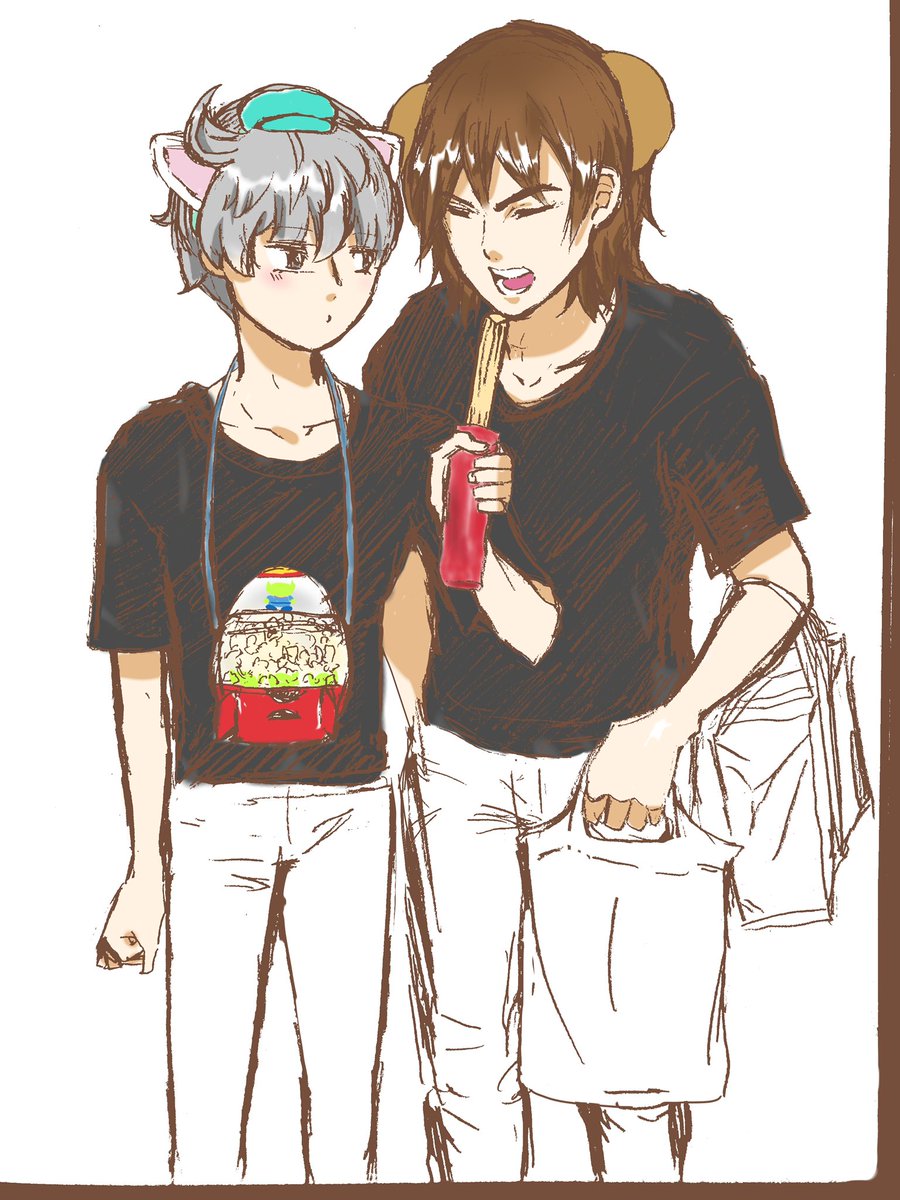 _417773's tweet photo. (再掲)だいぶ前に描いたけど今でもたまに見返しちゃうやつ。
比治沖夢の��デートしてくれ https://t.co/enY1fMU65d