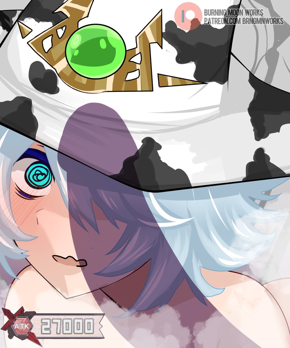 This gal is Rucia of The white forest! is actually a YugiOh Card character! you know where to find the full one!!

#白き森のルシア