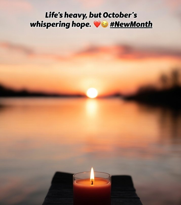 WiseKeen179738's tweet image. To me: Life&apos;s been heavy, and the weight hasn&apos;t been easy to carry. But you&apos;re still here, still fighting. October, please bring brighter days, new strength, and a reason to smile again. Keep hoping.  #newmonthvibes