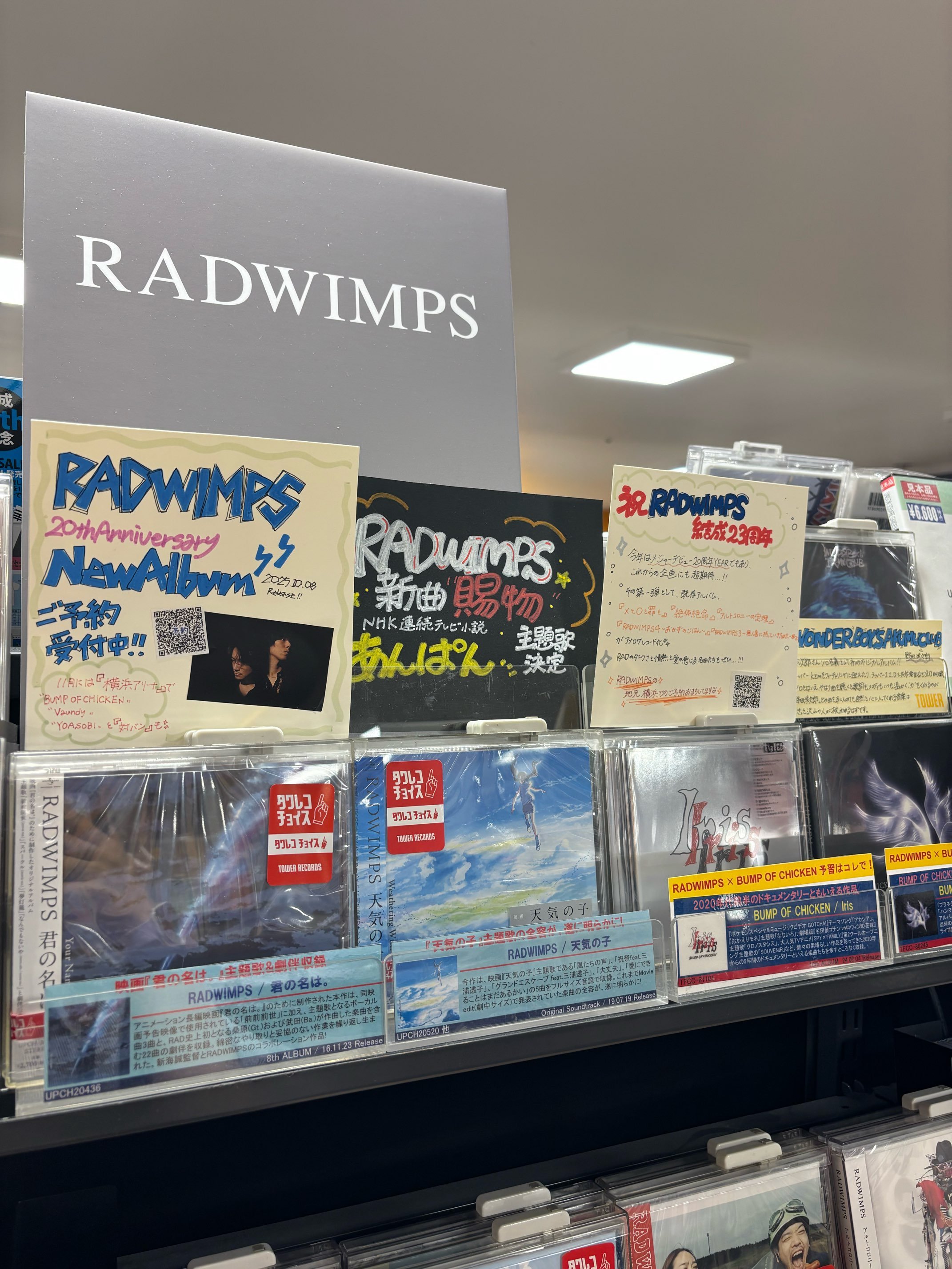 RADWIMPS 販促ポスター □━━━━━━━━━━━━━━━□ ROCK IN JAPAN FESTIVAL