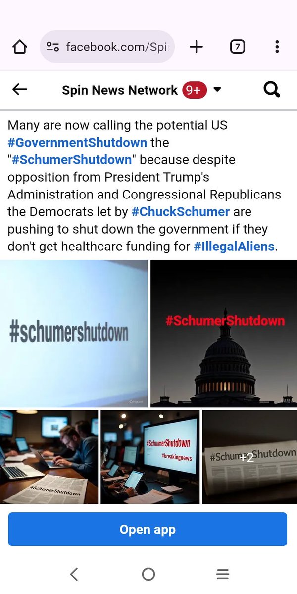 SpinNewsNetwork's tweet photo. The #SchumerShutdown has begun. https://t.co/mWMpG3umvW