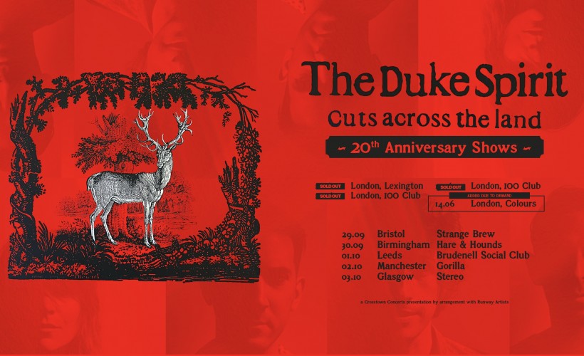 allgigs's tweet photo. Leeds! Our #GigOfTheDay is The Duke Spirit @dukespirit  at @Nath_Brudenell Brudenell Social - last Cuts Across The Land tickets here >> https://t.co/ec3qD46U8f https://t.co/zJ001U0TIa