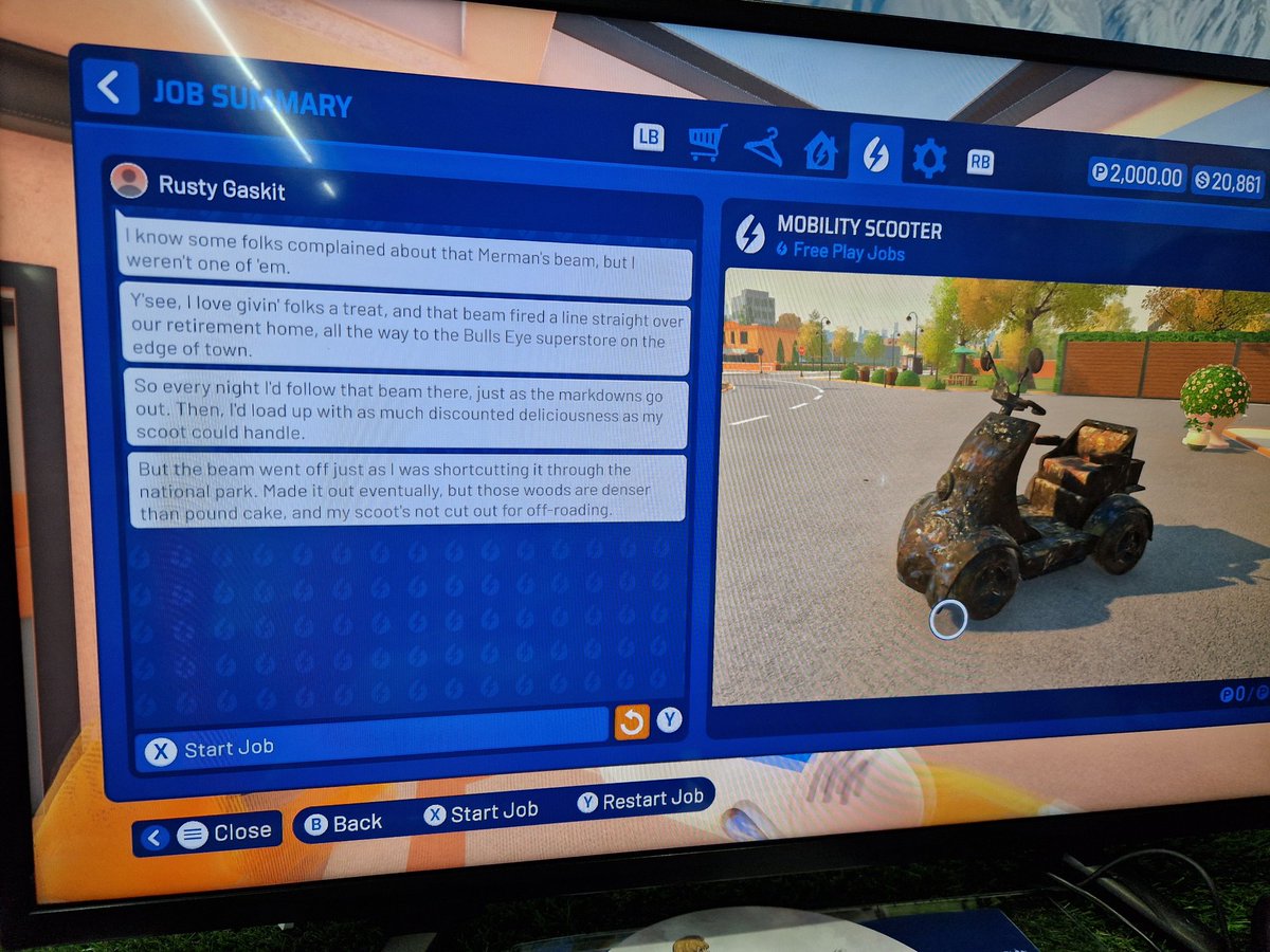 Let's take a moment and chat about Powerwash Simulator 2, once again thanks to the teams of <a href="/DeadGoodMedia/">Dead Good Media</a> i was able to jump on it at TGS (As advised this was a FULLY UNLOCKED BUILD, so full release next month or two maybe?) the humour still remains which is a positive (1/4)