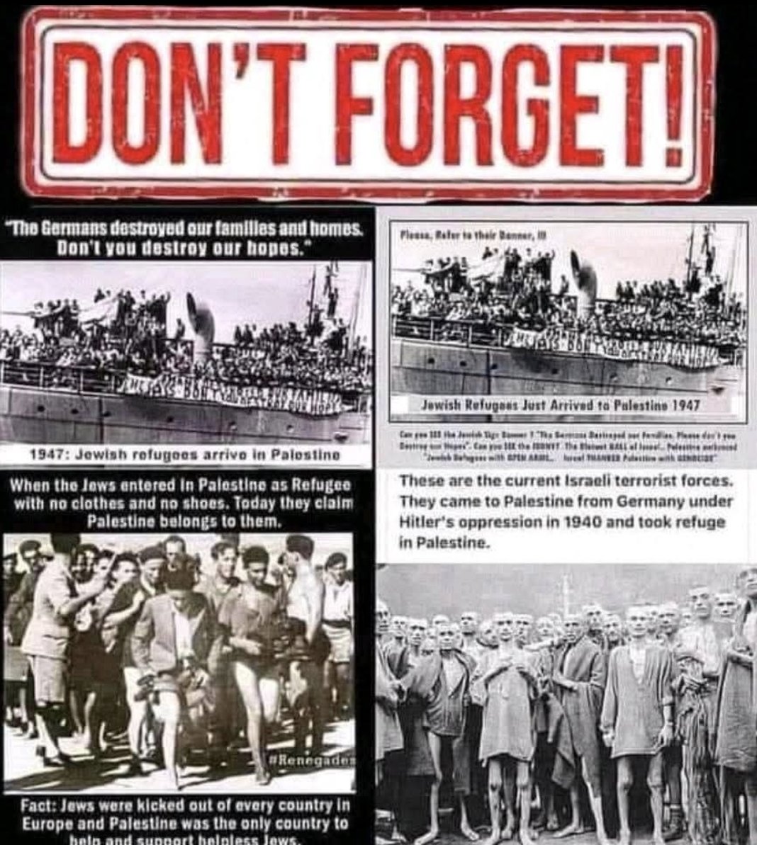 NorashrafM99688's tweet photo. @translatingpal They forget how they come..Now we must remind them again..F4cking Zionist Isr4hell.!!!! https://t.co/uuCj1SrO82