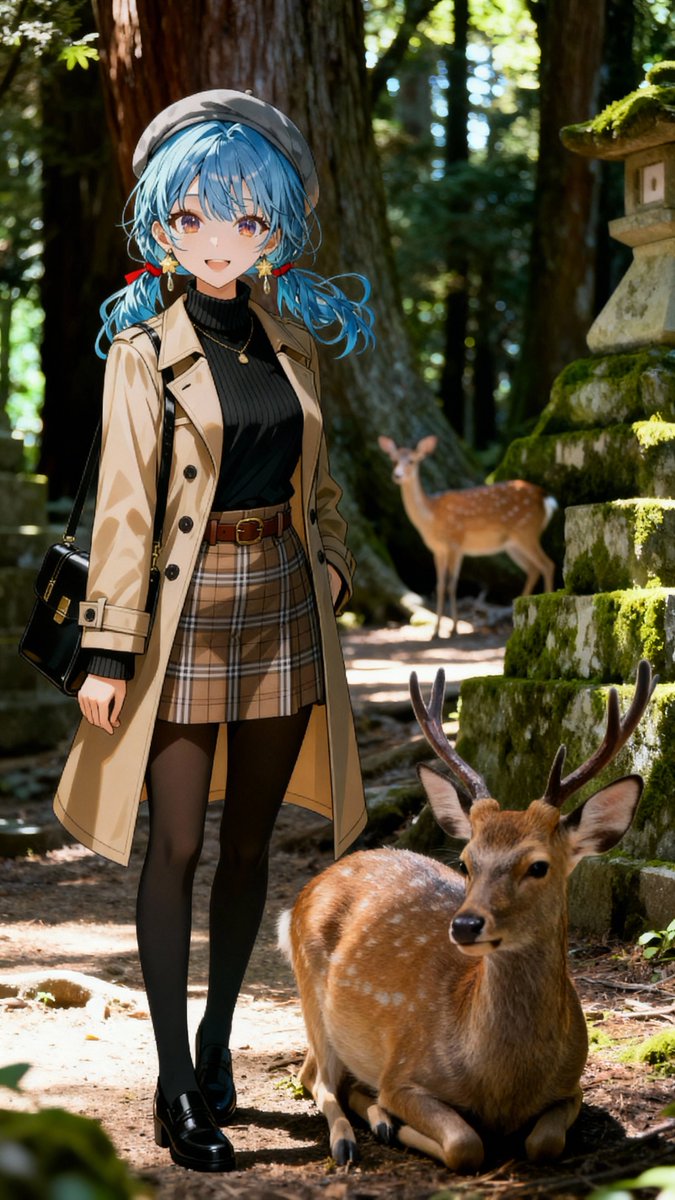 しかさん 奈良で鹿を見て、鹿さん可愛い❤とかより、あんなに近くまで寄ってきて