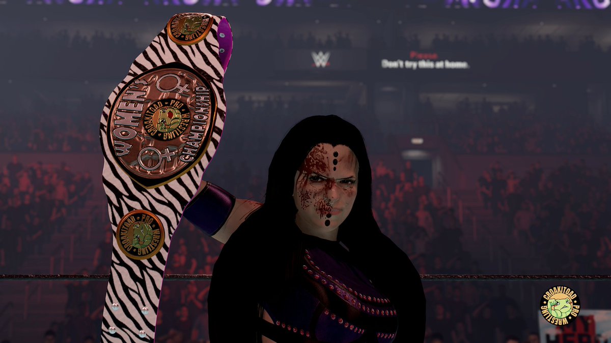 croakitoad's tweet photo. Results from this week's Croakitoad Pro Wrestling E-Fed Show! WHAT A PPV, holy COW!! Match of the Year candidate last night! #WWE #WWE2K #WWE2K25 @WWE @WWEgames #2KClub #Twitch #Croakitoad #CAW #EFed #CPW @2K
Ashterial d. Spinny to retain the Women's Title in a 1-Hour Iron Women's Hell in the Cell Match - 5 Stars
Celestia & Maggie Moore d. Tad Peters & The Doll - 5 Stars
Aiden Gallagher d. Lord of Goats to retain the Kappa Title - 3.5 Stars
Anubis Khan, Welsh Mosher, Cassidy Ryan & Domino d. Grem, Wizardboz, Nathan Moore & Rogue inside War Games - 5 Stars
Feats d. Buttons to retain the https://t.co/wa5tT0rlSM Title - 4 Stars
Chain d. Rock Hard Meat, Miles Wildmore, Ryan Matthews, AzurRayne & Shadow Chrono for the International Title in an Elimination Chamber - 5 Stars
Psycho T d. DeputyDawg, Jess Moxie, Syko, The Scorpion, Bethany, Necro & Leeloo to retain the Hardcore Title in a Hardcore Gauntlet Match - 5 Stars
(ME) Repo Man, Agent CS, Roxas & Mr. Coke d. Spike Ryan, AJ Jacobz, Puppy & Burnsy inside War Games - 5 Stars