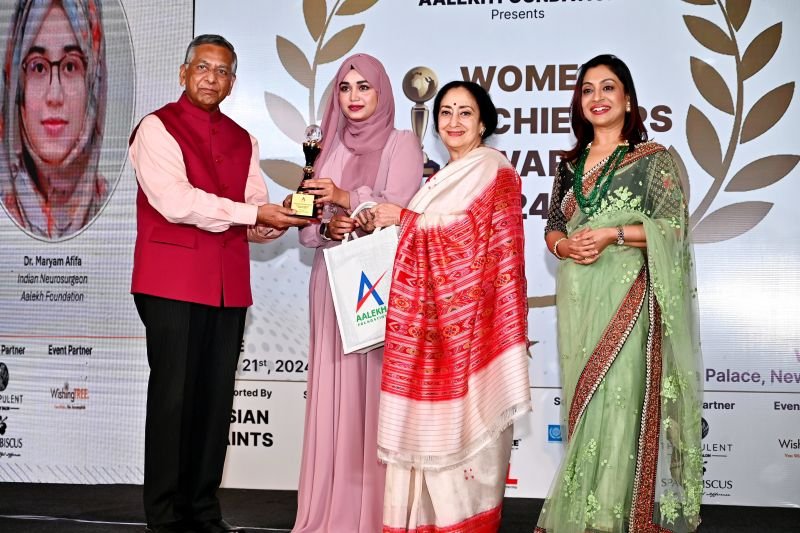 Our dear sister, Dr. Mariyam Ansari, has achieved the milestone of becoming India's first Muslim woman neurosurgeon.

Many more victories to our sisters in Islam.