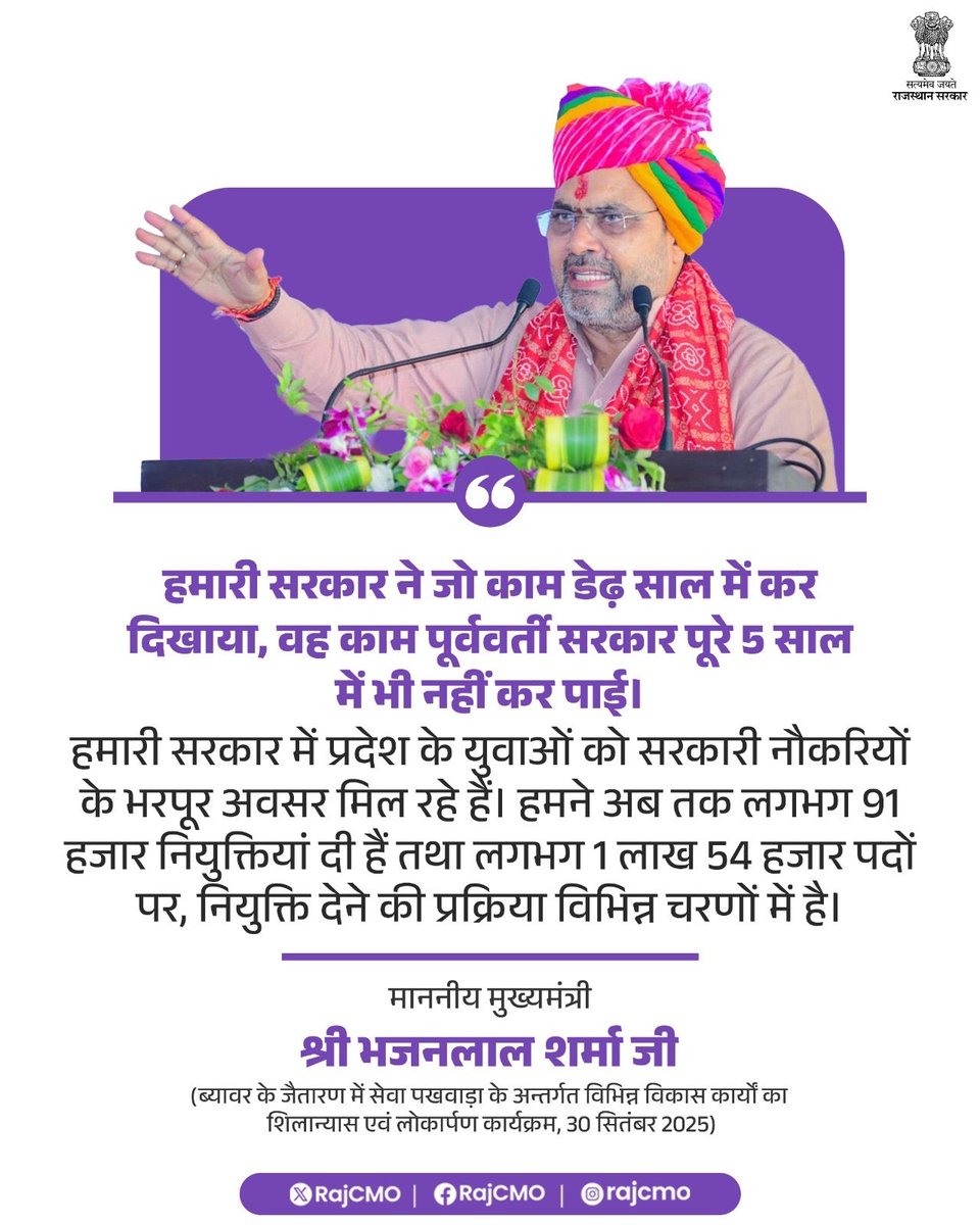 CMO Rajasthan tweet media