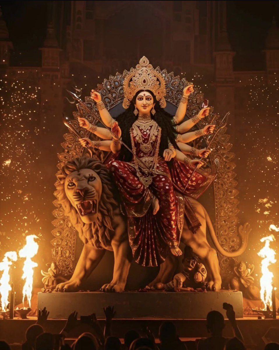 Deepchandrajoc's tweet photo. May Maa Durga remove all darkness and fill our lives with positivity and peace 🌼🌸 Jai Mata Di 🙏

#Navratri #Navratri2025 #KanyaPoojan #MaaDurga #Navami #JaiMataDi #DurgaMaa #Shakti #FestivalsOfIndia https://t.co/C5nLkz1wtw