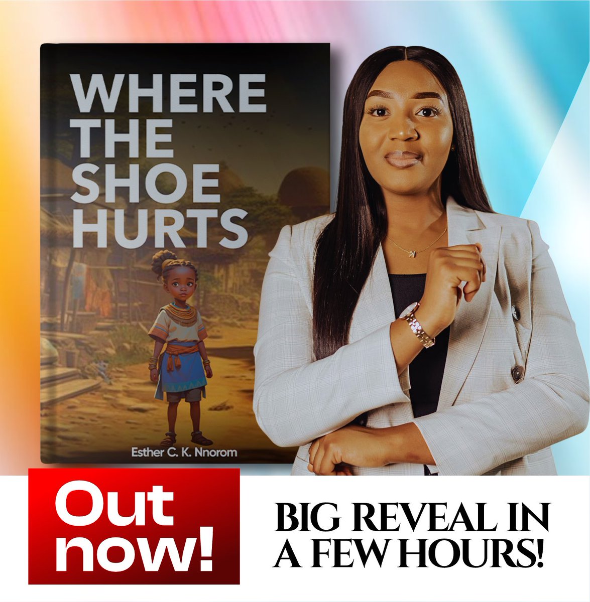 __kucheli's tweet photo. OUT NOW!🔥 Stay tuned there’s a BIG REVEAL coming in a few hours! 🚀

#WhereTheShoeHurts #NewRelease #BookLaunch https://t.co/pyRZSw8jOS