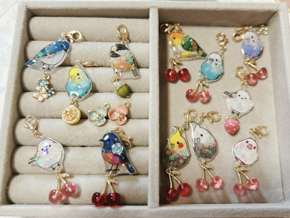 ハンドメイド　オーダー受付ページ　♡シマエナガと柴犬　パネル♡ ハンドメイド オーダー受付ページ ♡シマエナガと柴犬 パネル