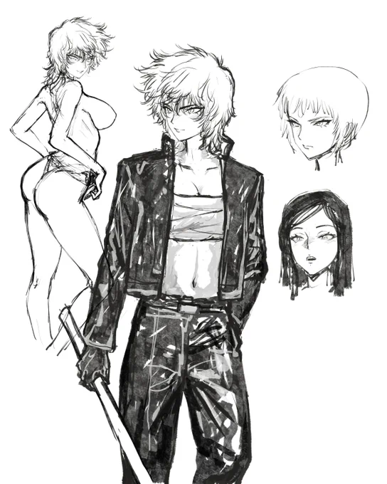 昔描いてたラクガキを発掘。 