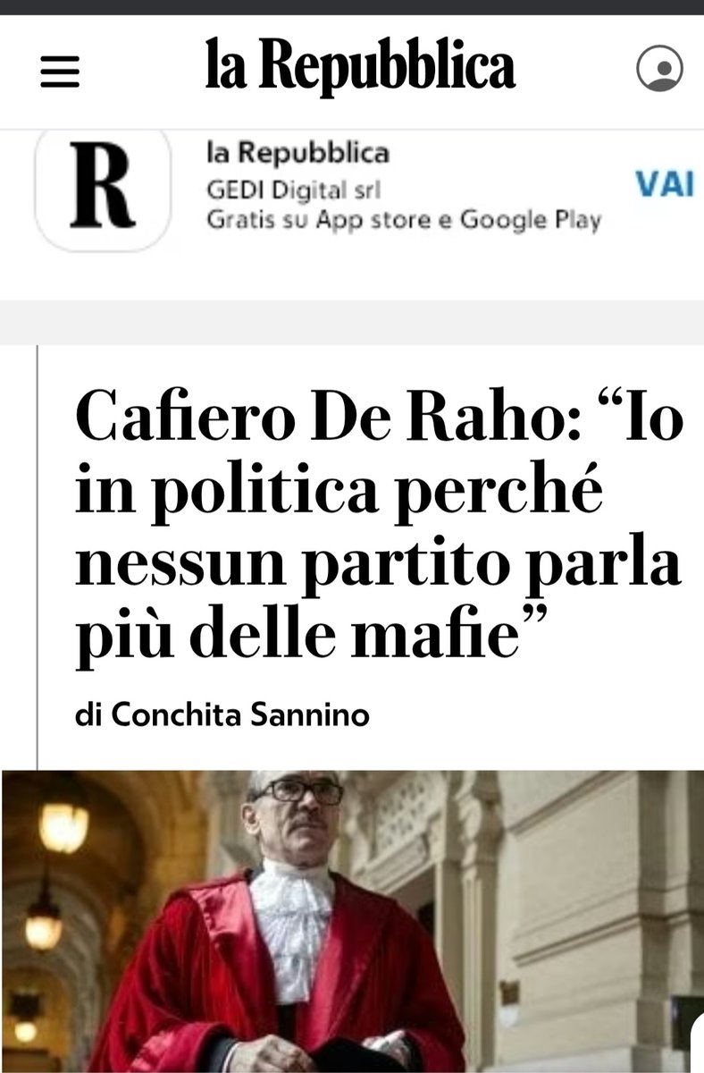 Annacica7's tweet photo. @Capezzone @Libero_official Invece meriteresti un premio per quello che hai detto l'altra sera ,è urtante questo indisponente senso di superiorità dei grillini è da quel di che aspettiamo le dimissioni di #CafieroDeRaho https://t.co/ZZcDpA98ON