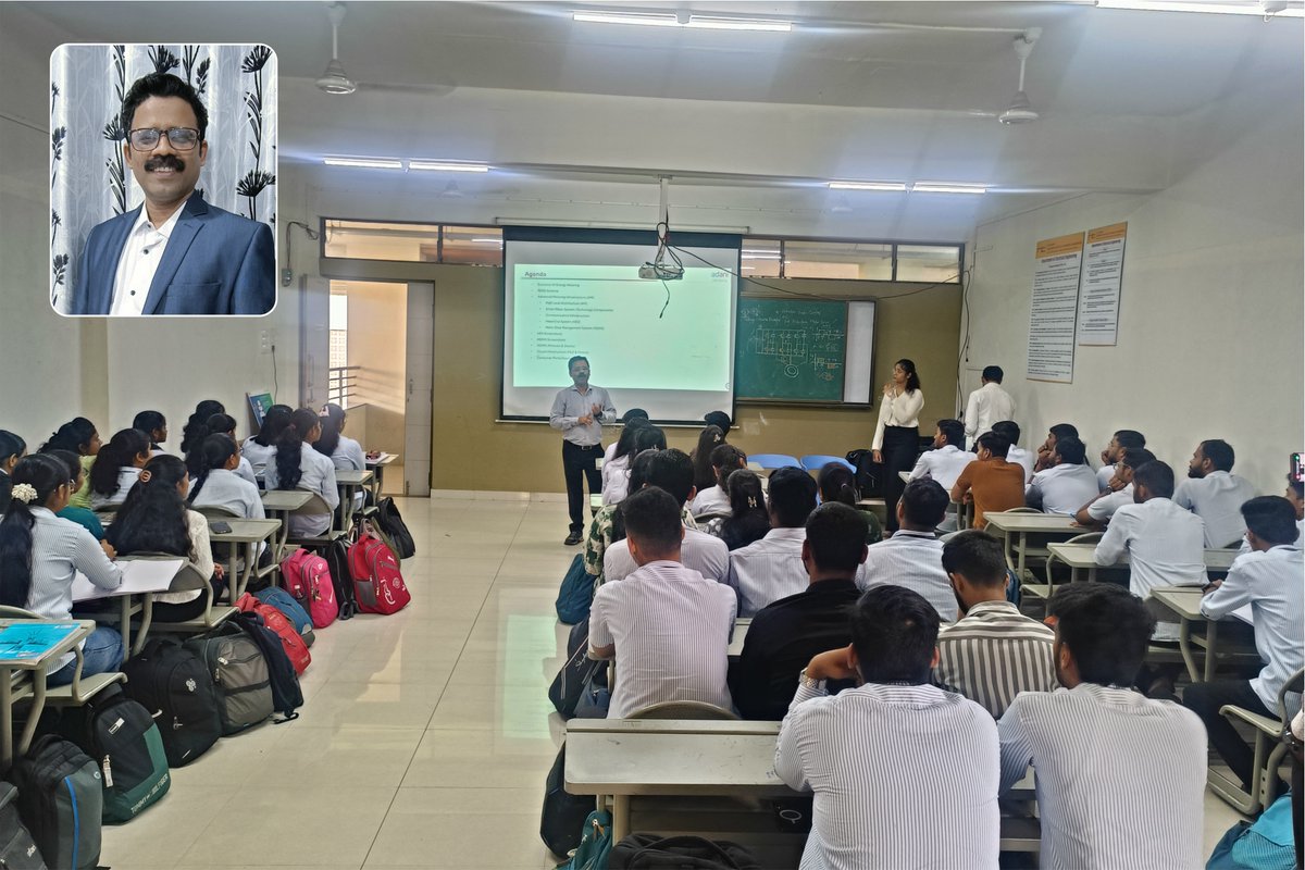 ritindia1983's tweet image. ⚡ Department of Electrical Engineering was honoured to host Mr. Sudhakar Vide, Project Head – Smart Metering, Adani Group, Mumbai, for an insightful Expert Lecture on &quot;Smart Metering&quot; held on 26th September 2025.

#SmartMetering #SmartGrid #AdaniGroup #ExpertLecture #RIT