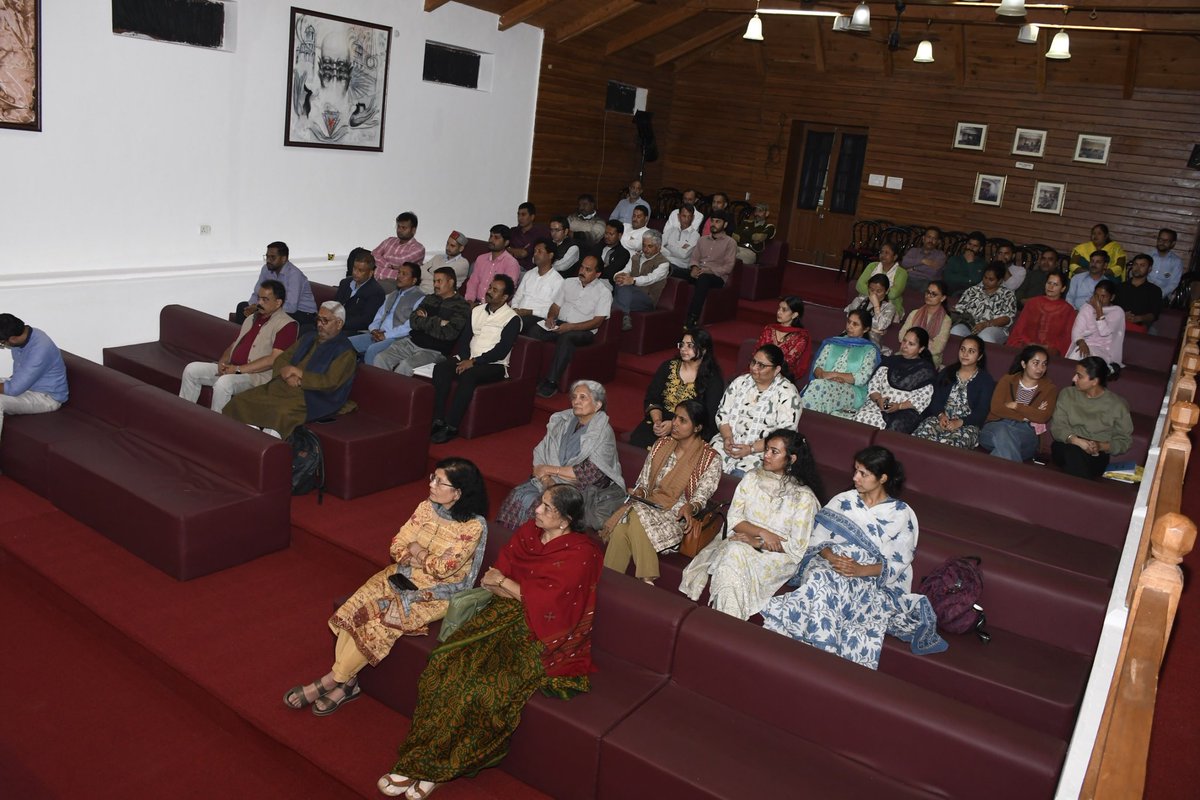 Indian Institute of Advanced Study (IIAS), Shimla tweet media